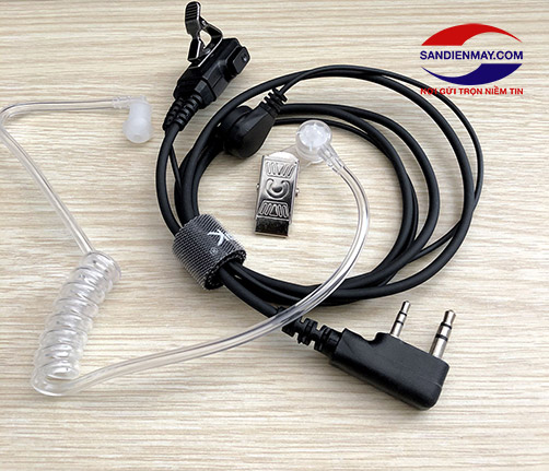 Tai nghe bộ đàm ống hơi bộ đàm Motorola, Icom, Kenwood, HYT,...
